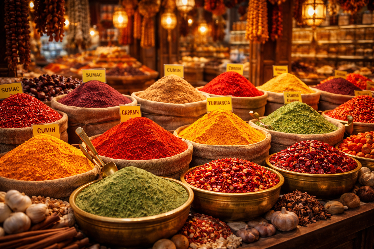 Türk mutfağında baharatlar ve lezzet dengesi