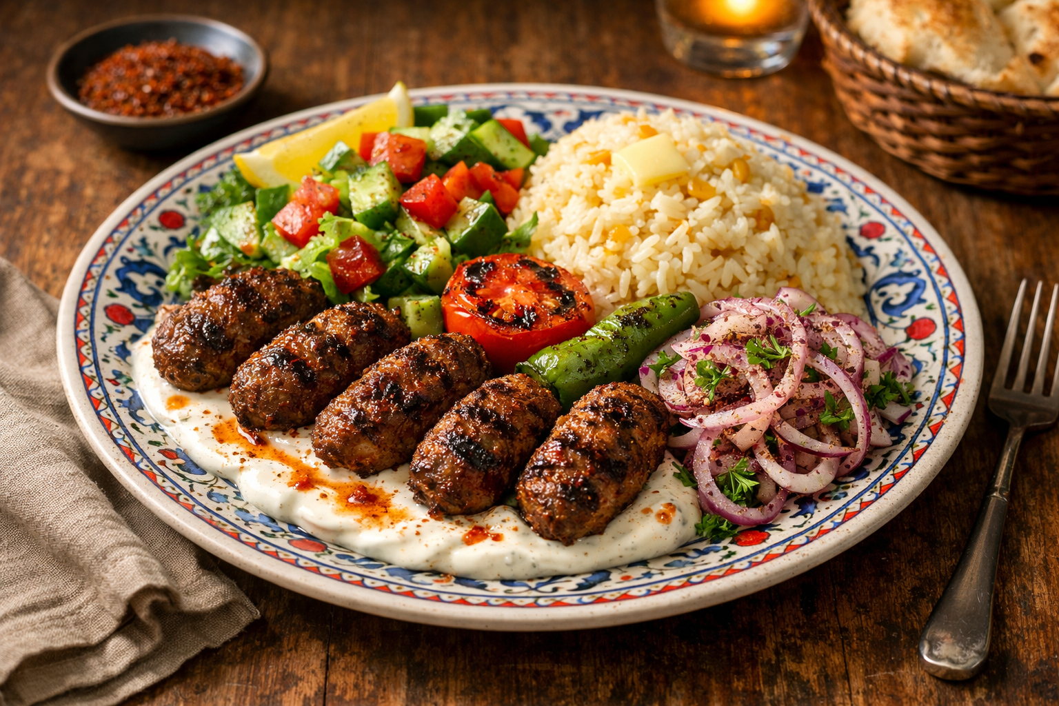 Dengeli lezzet sunumu