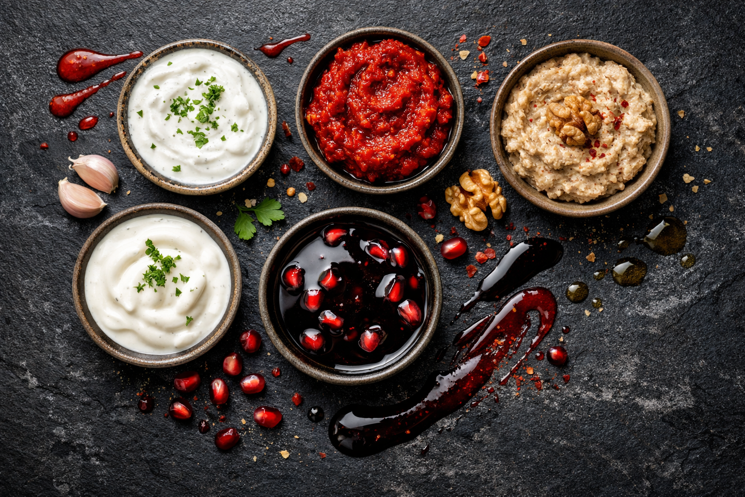 Türk mutfağında farklı sos çeşitleri